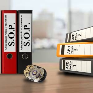 Books binders with SOP